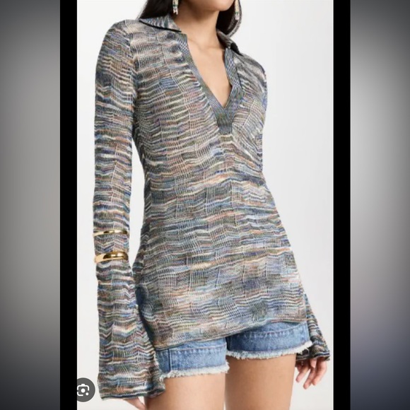 Ulla Johnson Marlo Top- azurite. - Picture 5 of 9